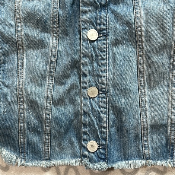 Blank NYC Distressed Jean Jacket - Picture 5 of 7